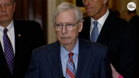 mitch mcconnell freezes first time